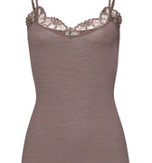 70911 Woolen Lace Spaghetti Cami - 2756 Stonewash